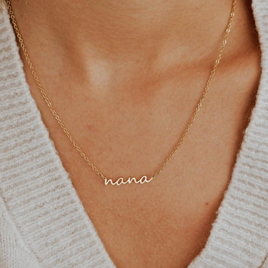 (Almost SOLD OUT) Grandma Nickname Necklace - Love You This Much